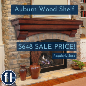 Auburn Wood Shelf